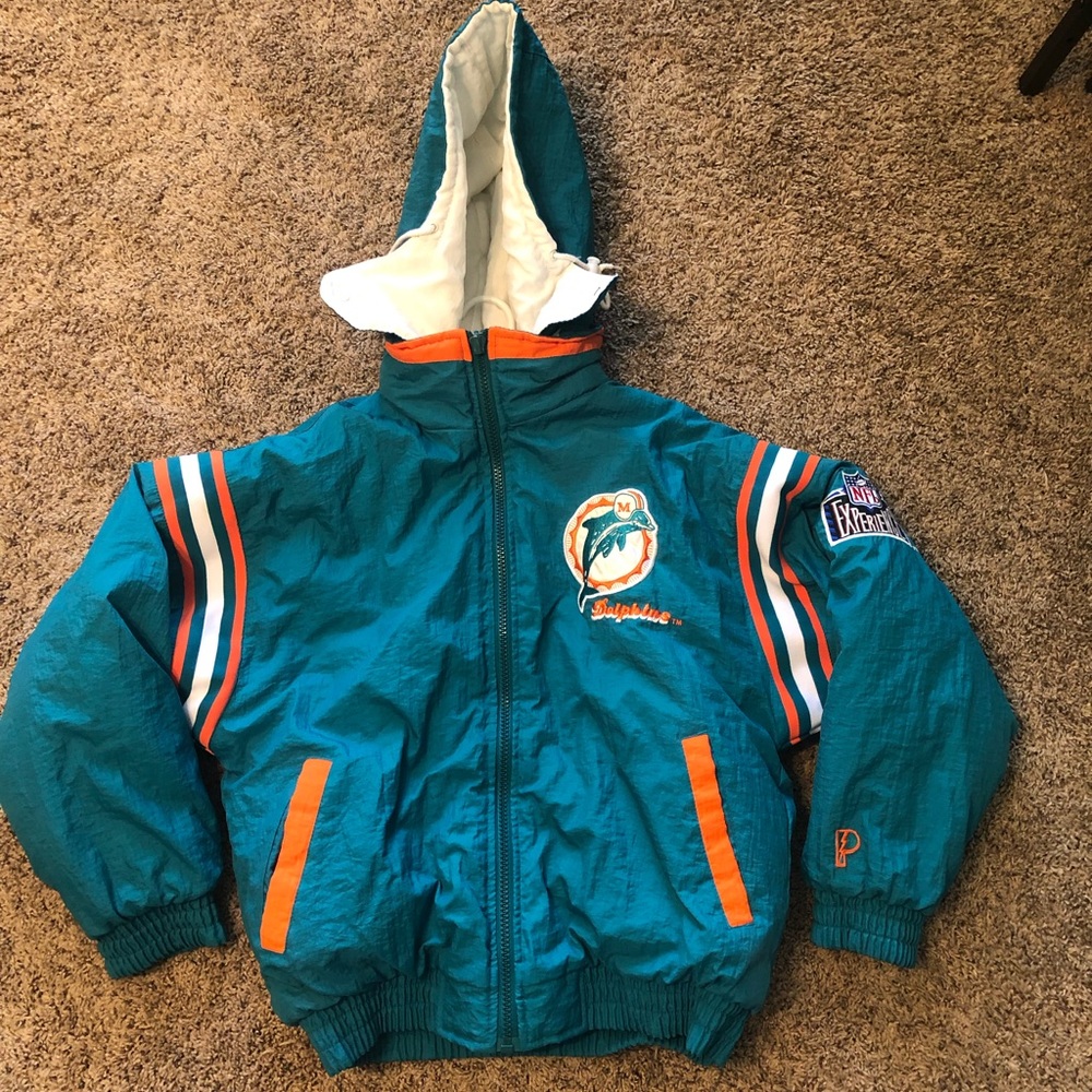 Retro Pro Player Miami Dolphins Jacket